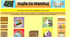 Desktop Screenshot of cajondeciencias.com